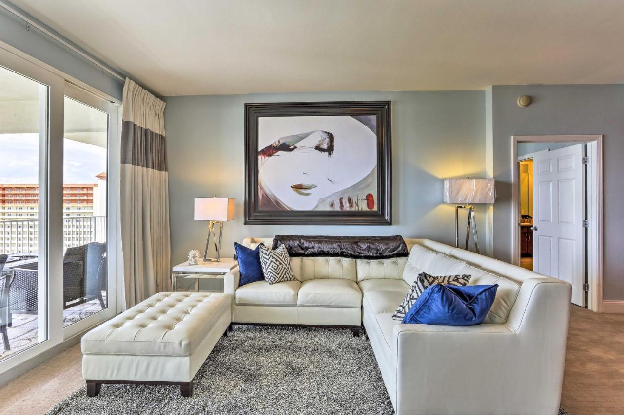 Pcb Resort Condo With Balcony Walk To Beach! Panama City Beach Exterior foto